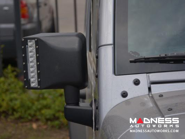 Jeep Wrangler JK LED Mirror Housing w/ Turn signals 